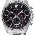Seiko Mens Chronograph Quartz Watch with Stainless Steel Strap SSB299P1