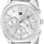 Tommy Hilfiger Women's 1781628 Sophisticated Sport Silver-Tone Stainless Steel Watch