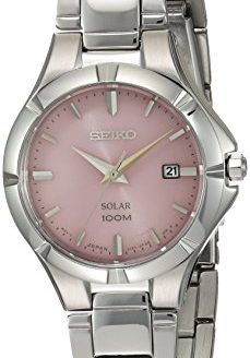 Seiko Women's Japanese Quartz Stainless Steel Watch, Color:Silver-Toned (Model: SUT315)