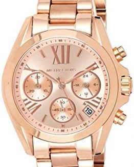 Michael Kors Women's Bradshaw Rose Gold-Tone Watch MK5799