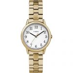 Timex Women's TW2R58900 Easy Reader 31mm Gold-Tone Stainless Steel Expansion Band Watch