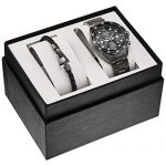 Bulova Dress Watch 98K104 – Grey IP Stainless Steel Chronograph with Date & 100m Water Resistance