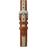 Timex Women's Expedition Field Mini Brown/Natural Nylon/Leather Strap Watch