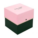 Kate Spade New York Women's Park Row Quartz Watch with Silicone Strap, Pink