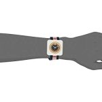 Tory Burch Women's The Izzie Watch, 36mm, Navy/Gold/Ivory, One Size