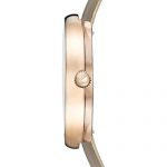 SWAROVSKI Crystal Authentic Crystalline Pure Watch, Leather Strap
