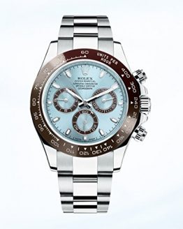 Rolex Cosmograph Daytona Ice Blue Dial Platinum Mens Watch 116506IBLSO