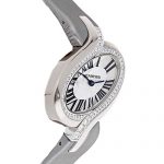 Cartier Delices Quartz (Battery) Silver Dial Womens Watch