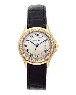 Elegance in Time: Cartier Cougar Quartz Women's Watch ⌚✨