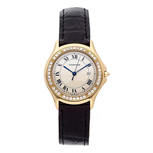 Elegance in Time: Cartier Cougar Quartz Women's Watch ⌚✨