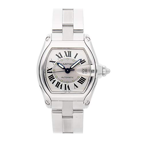 Cartier Roadster Mechanical (Automatic) Silver Dial Mens Watch W62000V3 (Certified Pre-Owned) Cartier Roadster Mechanical (Automatic) Silver Dial Mens Watch