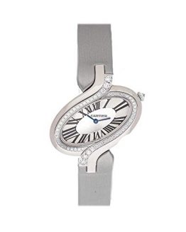 Cartier Delices Quartz (Battery) Silver Dial Womens Watch