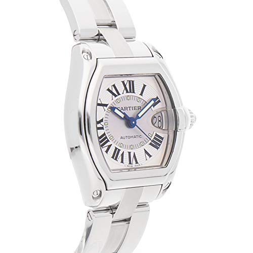 Cartier Roadster Mechanical (Automatic) Silver Dial Mens Watch W62000V3 (Certified Pre-Owned) 2 Cartier Roadster Mechanical (Automatic) Silver Dial Mens Watch
