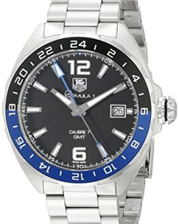 TAG Heuer Men's Formula 1 Analog Display Swiss Automatic Silver Watch