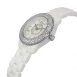 Dior VIII Mother of Pearl White Hi Tech Ceramic Diamond Ladies Watch