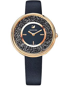 Swarovski Crystalline Pure Black Ladies Watch