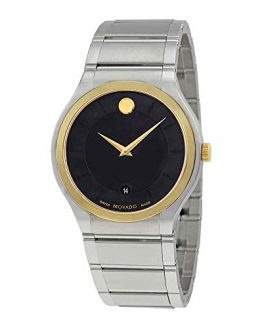 Movado Quadro Black Dial Men's Watch 0606954