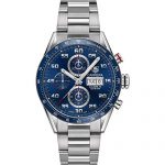 TAG Heuer Carrera Calibre 16 Automatic Chronograph Blue Dial Men's Watch