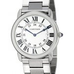 Cartier Ladies Silver-Tone Stainless Steel Watch