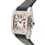 Certified Pre-Owned Cartier Santos W20107X7: Stainless Steel Mechanical Elegance