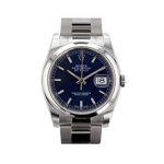 Rolex Datejust 36mm Blue Dial Stainless Steel Watch 116200