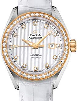 Women's Omega Seamaster Aqua Terra Diamond Luxury Watch 231.28.34.20.55.001
