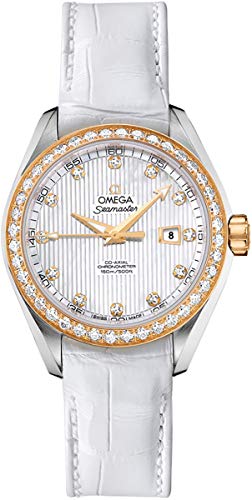 Women's Omega Seamaster Aqua Terra Diamond Luxury Watch 231.28.34.20.55.001