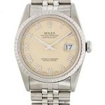 Rolex Datejust Automatic-self-Wind Male Watch 16220 (Certified Pre-Owned)