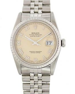 Rolex Datejust Automatic-self-Wind Male Watch 16220 (Certified Pre-Owned)