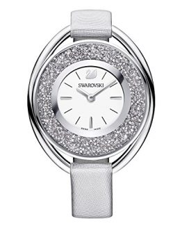 Swarovski Crystalline Oval Gray Ladies Watch