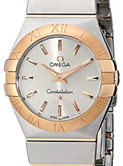 Omega Women's 123.20.27.60.02.001 Constellation Stainless Steel and 18k Gold Dress Watch