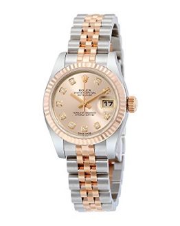 Rolex Lady Datejust Pink Dial Automatic Stainless Steel 18kt Rose Gold Ladies Watch 179171PDJ