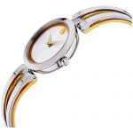 Movado Aleena Quartz Movement Silver Dial Ladies Watch 607159