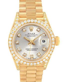 Rolex Datejust Automatic-self-Wind Female Watch 69238 (Certified Pre-Owned)