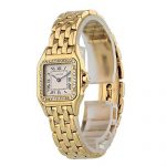 Cartier Panthere de Cartier 1280 Ladies Watch with 18K Yellow Gold Case and Off-White Dial