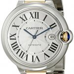Cartier Men's Ballon Bleu Stainless Steel and 18K Gold Automatic Watch