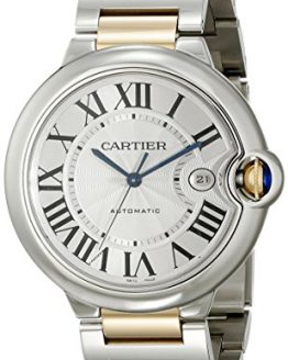 Cartier Men's Ballon Bleu Stainless Steel and 18K Gold Automatic Watch