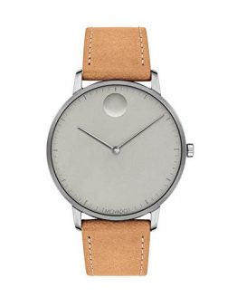 Movado FACE, Grey Ion-Plated Stainless Steel Case, Grey Dial