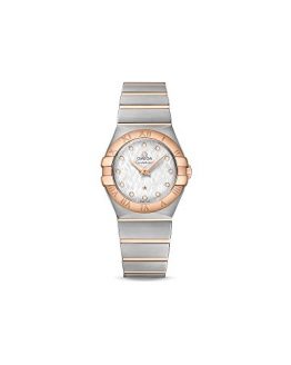 Omega Constellation Silver Dial Ladies Watch 123.20.27.60.52.002