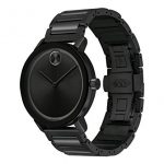 Movado Bold, Ionic Plated Black Steel Case, Black Dial, Black Steel Bracelet, Men, 3600538