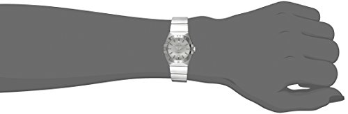 Omega Women's Constellation Analog Display Swiss Quartz Silver Watch