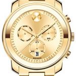 Movado Men's BOLD Large Metals Chronograph Watch with a Printed Index Dial