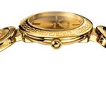 Versace Medusa Stud Icon Ladies Gold-Tone Stainless Steel Watch