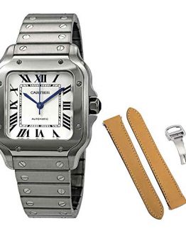 Cartier Santos De Cartier Medium Automatic Mens Watch