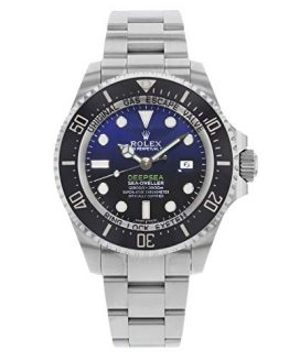 Rolex Deepsea Deep Blue Dial Stainless Steel Mens Watch 116660BLSO