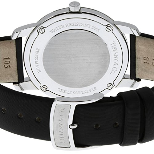 Tiffany & Co. Watch Mark Black / Black Pearl Dial Satin Belt Z0046.17.10a90a40a 2 Tiffany & Co. Watch Mark Black / Black Pearl Dial Satin Belt