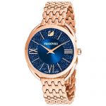 Swarovski Crystalline Glam Watch Metal Bracelet Rose Gold Tone