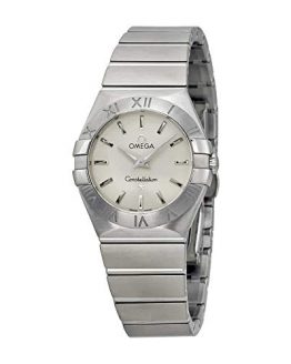 Omega Women's 123.10.27.60.02.001 Constellation Silver Dial Watch