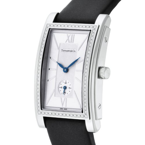Tiffany & Co. Watch Grand Silver Dial Diamond Satin Belt Z0030.13.10b21a40a 1 Tiffany & Co. Watch Grand Silver Dial Diamond Satin Belt
