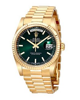 Rolex Day Date Champagne Dial Automatic 18K Yellow Gold Automatic Watch 118238GNSP